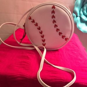 Bling Baseball Crossbody Purse